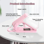4V Cordless Hot Glue Gun with 20 Glue Sticks, 25s Fast Preheating, 2000mAh - Image 5