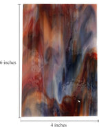 Lanyani 10 Sheets Variety Streaky Glass Packs 4 x 6 inch Cathedrals Stained - Image 7