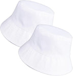 Bucket Hats Bulk Solid Color DIY Blank Hat Bucket Hats by DASSNANE