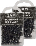 JAM PAPER Colorful Push Pins by JAMPaper