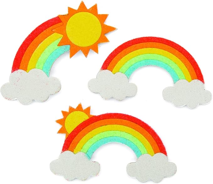 Fun Express Rainbow Sand Art Sheets by FunExpress