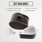 20x Foldable Pocket Magnifier Jewelers Loupe - Image 9