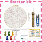 INFUNLY Ocean Beach Punch Needle Kit - Image 4