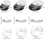 72 Pieces Round Craft Magnets Glass Ceramic Ferrite Magnet - Image 2