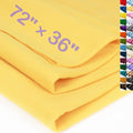 XSEINO Butter Yellow Large Felt Fabric 72" X 36 ", 1.4 mm Thick Soft Felt by XSEINOiscreating%EF%BC%81