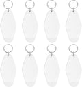 8PCS Motel Keychain Blank Hotel Key Tags Holder by PPhtony