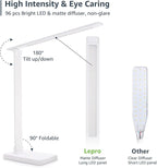 Lepro LED Desk Lamp with USB Charging Port, 700LM Dimmable Home Office Touch - Image 5