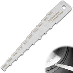 Zookpr Brake Pad Measuring Tool 32Nds Brake Pad Thickness Gauge Tool | 2-in-1 by Zookpr
