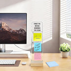 Computer Monitor Memo BoardHoldIForget The Mistake Remember The Lesson Logo - Image 5