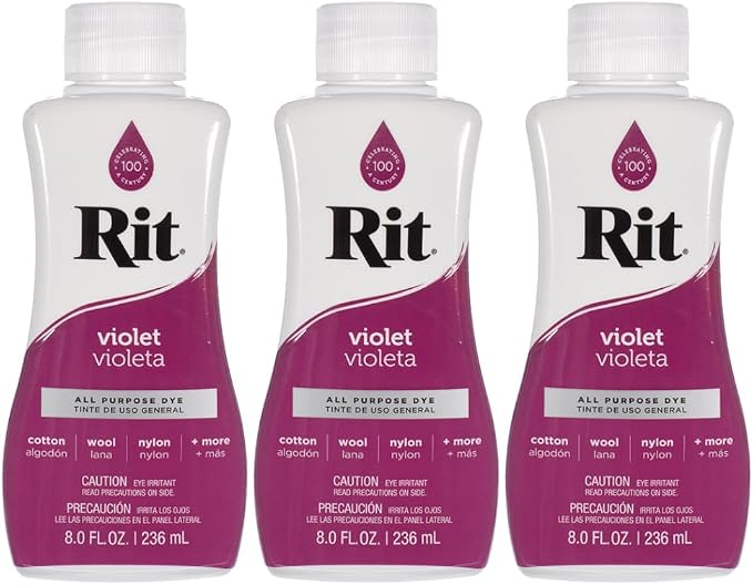 Rit Dye – 8 Oz. Liquid Fabric Dye by CraftCounty