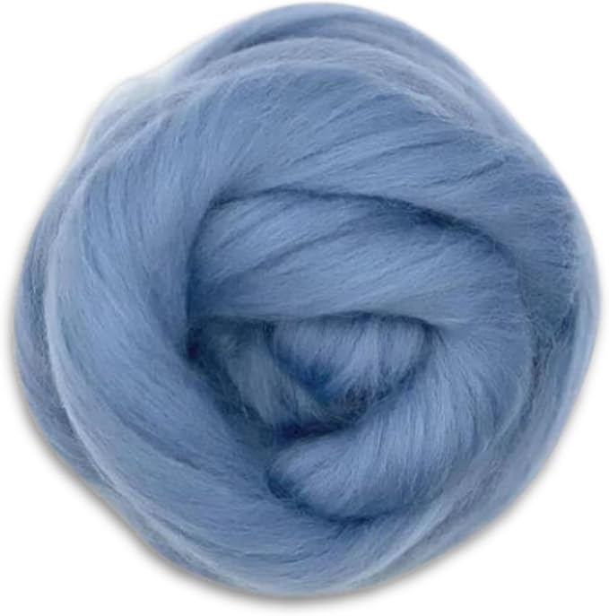 Revolution Fibers Dyed Corriedale Wool | 8.2 Ounces of Premium Combed Wool Top by RevolutionFibers