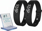 Vibrating Alarm Wristband Heavy Sleepers Adults Wrist Band Shock Clock Watch by Unknown