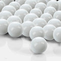 CYS EXCEL White Glass Gemstone Vase Filler Aquarium Round Marble Beads by CYSEXCEL%C2%AE