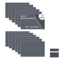XLNT TECH Engraving Blank Materials ABS Double Color Plastic Sheet, Smoke by MaterialsParts