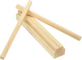 MECCANIXITY 10Pcs Wood Strips Slats, 3/8" x 3/8" x 8" Thin Wood Sticks Flat by MECCANIXITY