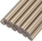 uxcell Mini Hot Glue Sticks for Glue Gun 11mm x 100mm Champagne Gold 12pcs by uxcell