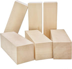 Thiecoc 6 Pcs Basswood Carving Blocks by Thiecoc