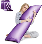 HUXMEYSON Body Pillow with Satin Pillowcase, Body Pillow by HUXMEYSON