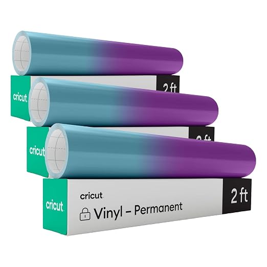 Cricut® Cold-Activated, Color-Changing Vinyl – Turquoise/Purple by Cricut