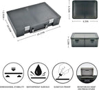 ALCYON 1600+ Trading Card Storage Box, Waterproof Plastic TCG Card Organizer - Image 5