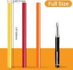 Manarty Hot Glue Sticks Full Size, Glass DIY Art Craft & School Projects - Image 2