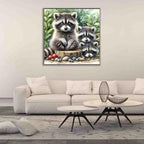 Raccoon Cross Stitch Kits for Adults Beginner, Counted Cross Stitch Kits - Image 3