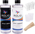 Rolio - Epoxy Resin and Hardener 32 oz Kit, Crystal Clear, UV Resistant by RolioPigments