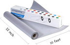 guangyintong Heat Transfer Vinyl Gray HTV Rolls, Matte Surface PVC Material - Image 3