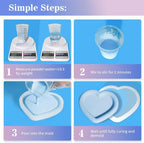 Plaster Casting Powder 1000G/35 OZ, Water Activated Fast Curing Plaster Casting - Image 5