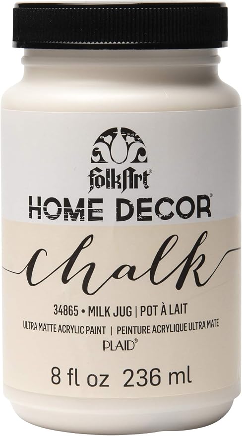 FolkArt Home Décor Chalk Finish Acrylic Paint, 8 ounce, Milk Jug by FolkArt