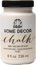 FolkArt Home Décor Chalk Finish Acrylic Paint, 8 ounce, Milk Jug by FolkArt