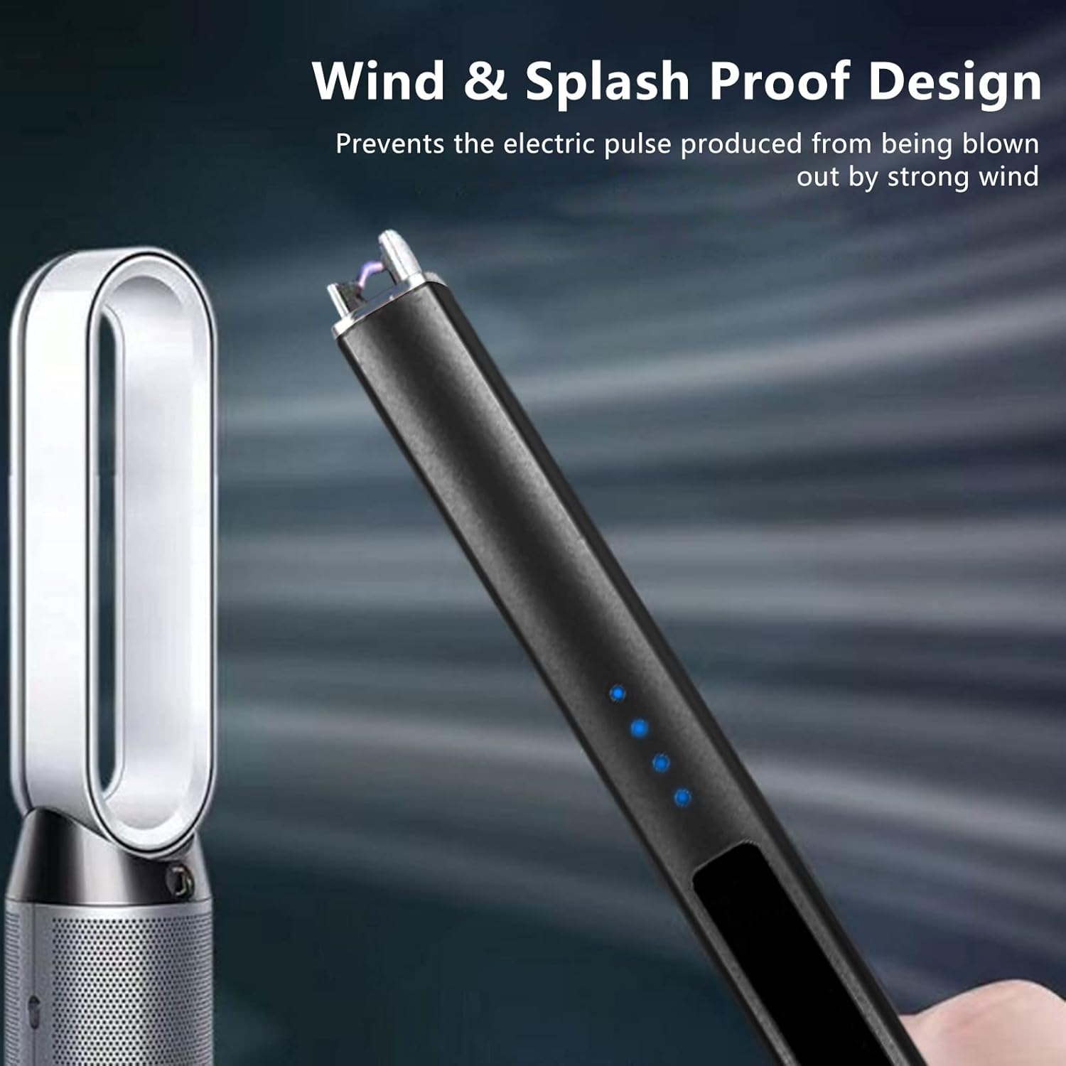 5Pcs Stainless Steel Candle Wick Trimmer Set, Black Candle Wick Trimmer, Candle Wick Dipper, Candle Wick Snuffer and USB Rechargeable Candle Lighter for Candle Lovers(Black)