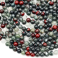 Zenkeeper 108 Pcs African Bloodstone Beads by Zenkeeper
