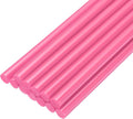 uxcell Mini Hot Glue Sticks for Glue Gun 7mm x 200mm Pink 12pcs by uxcell