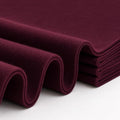 Burgundy Large Felt Fabric 36" x 36", 1.4 mm Soft Felt Sheet, Nonwoven Fabric by ZANEXIR