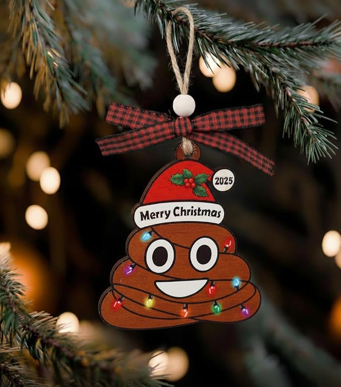 Poop Christmas Ornament - Image 5