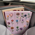 50PCS Vintage Dried Rose Stickers – Clear Waterproof Flower Botanical Scrapbook - Image 6