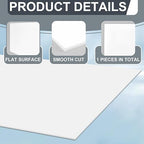 Wonderjune 24" x 48" x 1/8" White Acrylic Sheets Translucent White Cast Acrylic - Image 3