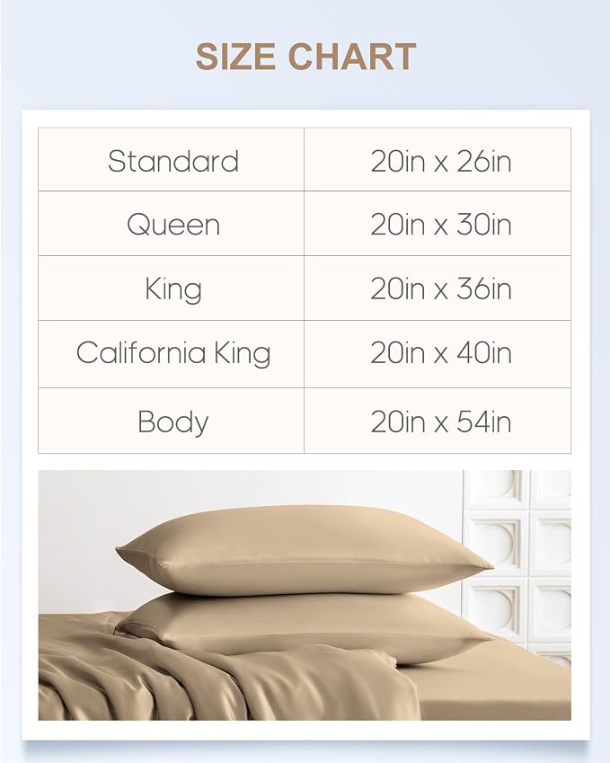 THXSILK Silk Pillowcase for Hair and Skin, 100% Mulberry Silk Bed Pillowcase 22 - Image 9