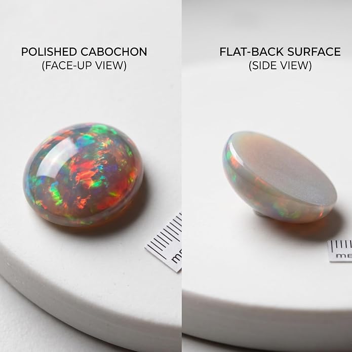 Natural AAAA+ Ethiopian Opal Cabochons Lot - Image 3
