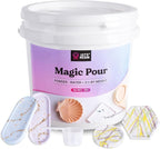 LET'S RESIN Resin Casting Powders 3000g, Fast Cured Casting Resin Kit by LETSRESIN