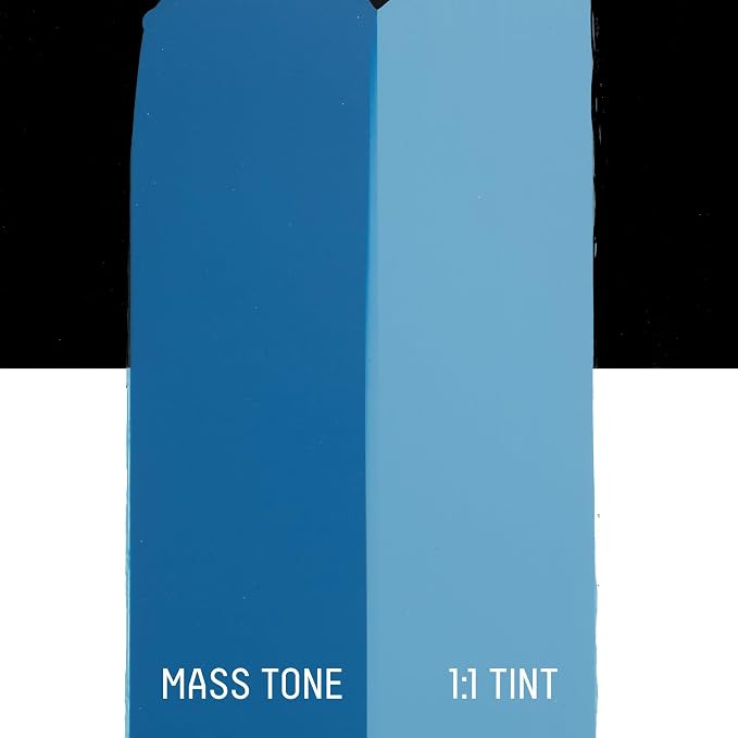 Liquitex BASICS Acrylic Paint, 118ml Tube, Cerulean Blue Hue - Image 3