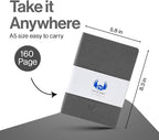 Square-Shaped Sketchbook, 5.5 x 5.5 inches, Lays Flat Flexible Sketch Book - Image 7