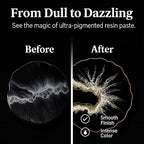 BALTIC DAY Black Abyss Epoxy Resin Pigment Paste XL – Opaque Epoxy Dye & High - Image 4