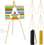 JEAWIWI 5PCS Golden Easel Stand by JEAWIWI
