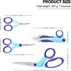 SCAIKTIG Premium Sewing Scissors Bundle, Dressmaking, Arts&Craft Supplies - Image 4