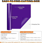 HTVRONT Heat Transfer Vinyl Purple HTV Rolls, HTV Vinyl - Image 7