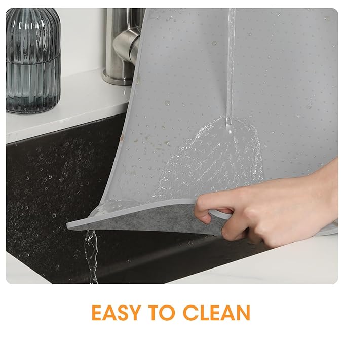 Aieve Bottle Washer Sliding Mat Compatible with Momcozy Bottle Washer, Silicone Mat for Mom Cozy Kleanpal Pro, Easy Moving Sliding Tray Baby Bottles Cleaning Machine Accessories