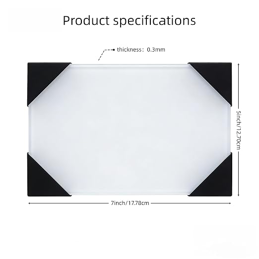 Ultra-Thin 0.3mm PET Sheets. Crystal Clear, cuttable. Perfect - Image 2