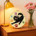 INFUNLY Black Cat Punch Needle Embroidery Kits - Image 6
